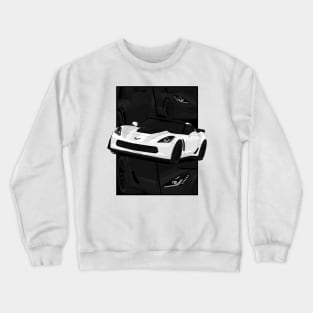 Z06 WHITE Crewneck Sweatshirt